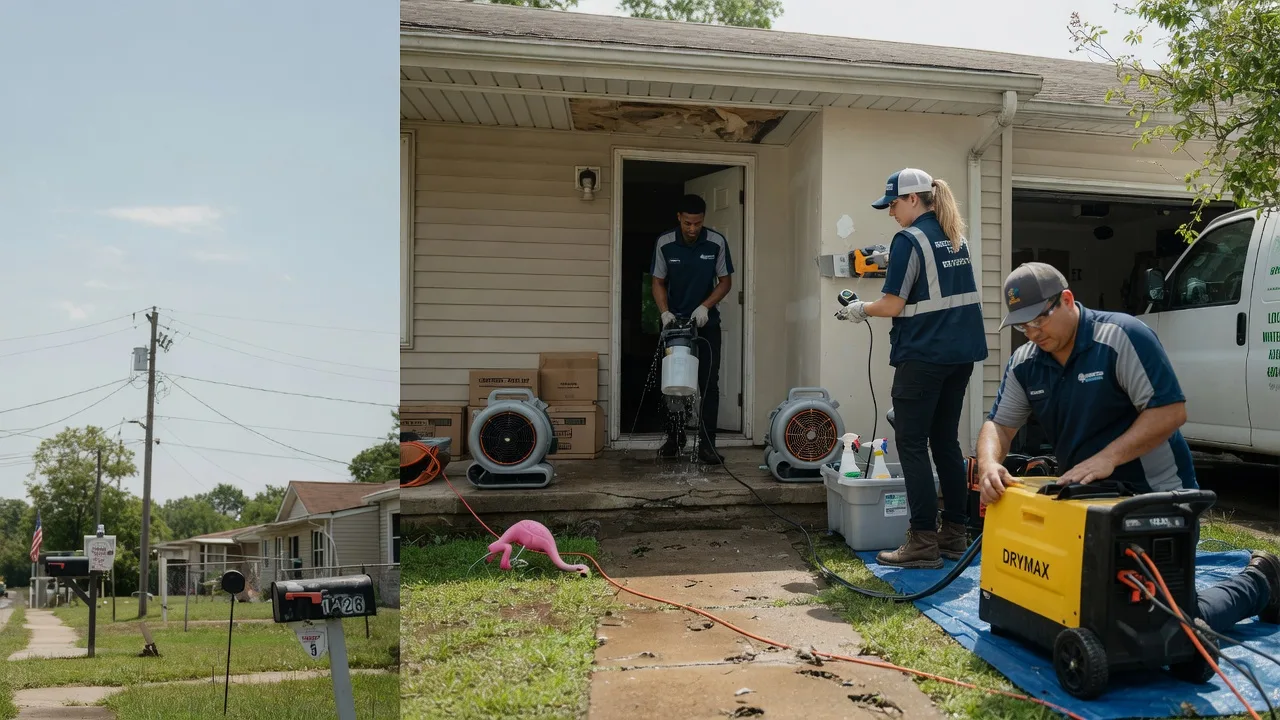 Storm Damage Water Removal in Wellston, OH near me